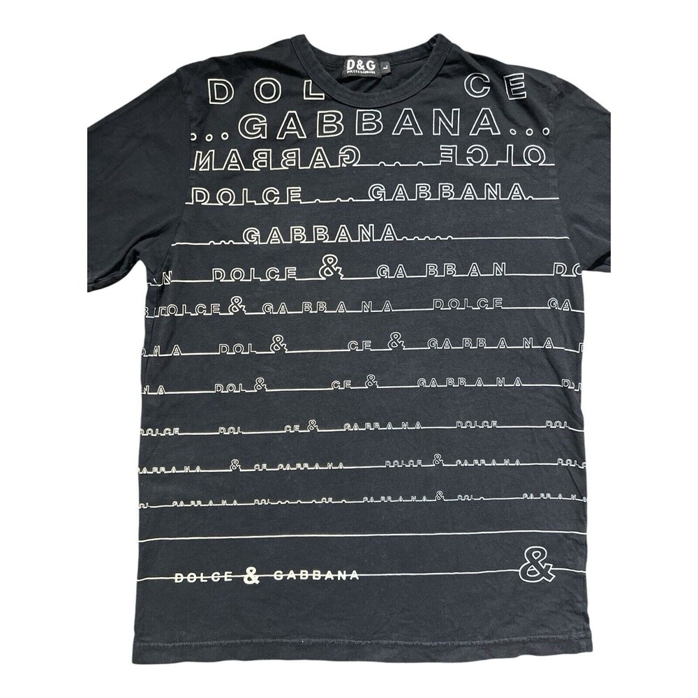 Dolce & Gabbana Black Short Sleeve Tee - Picture 2 of 8